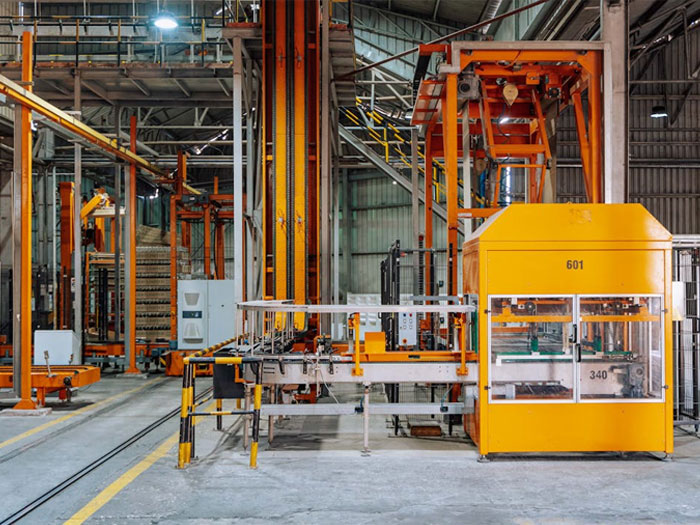 inside factory