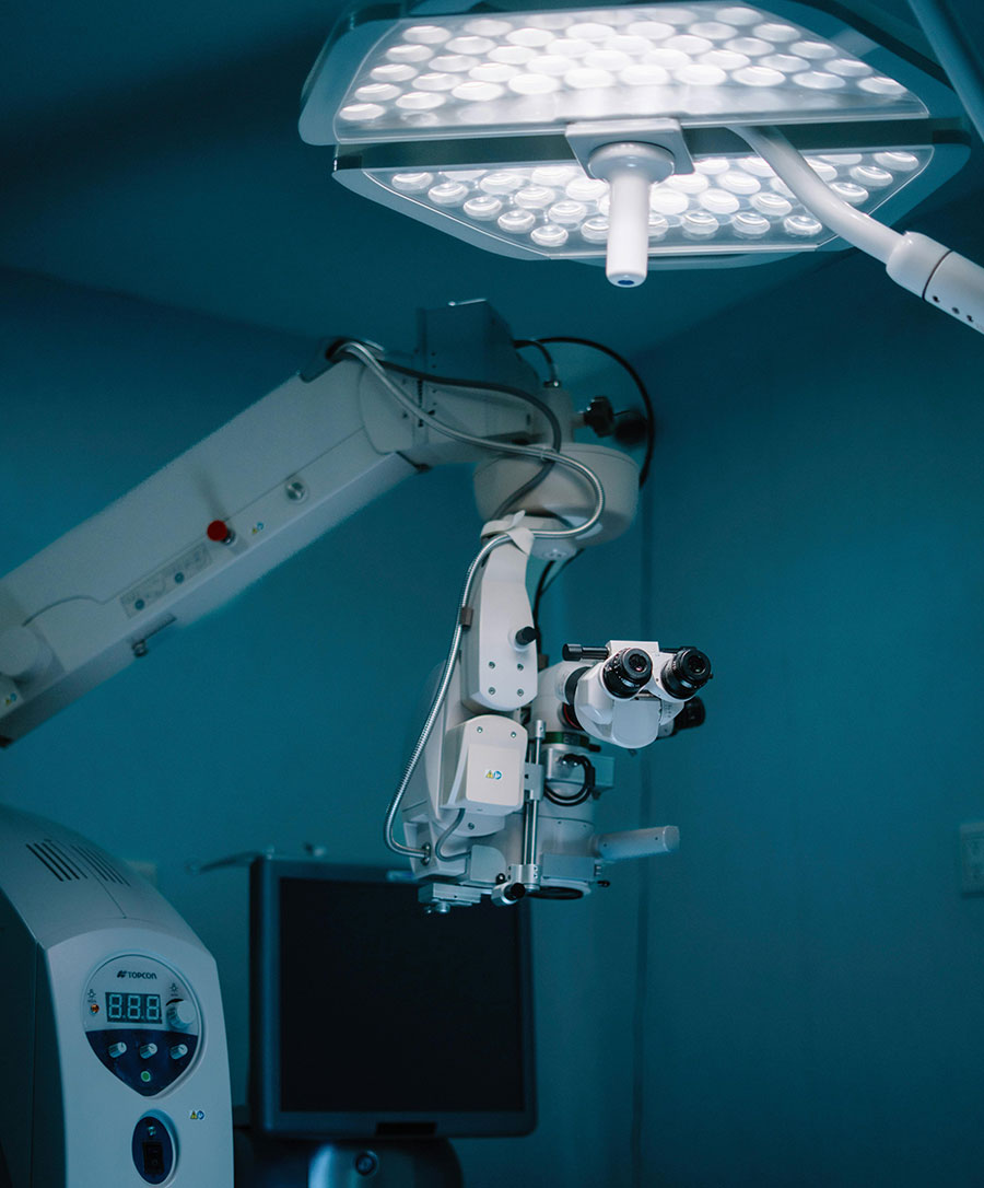 medical device in room